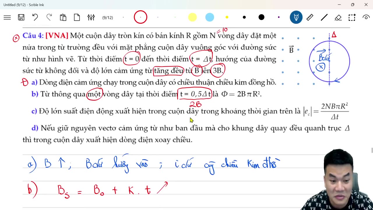 Chữa Đề thi thử Thực Chiến so 25 Môn Vật Lý