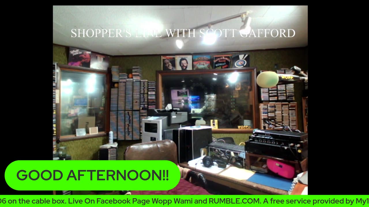 MY102.3FM SHOPPER'S LINE WITH SCOTT GAFFORD