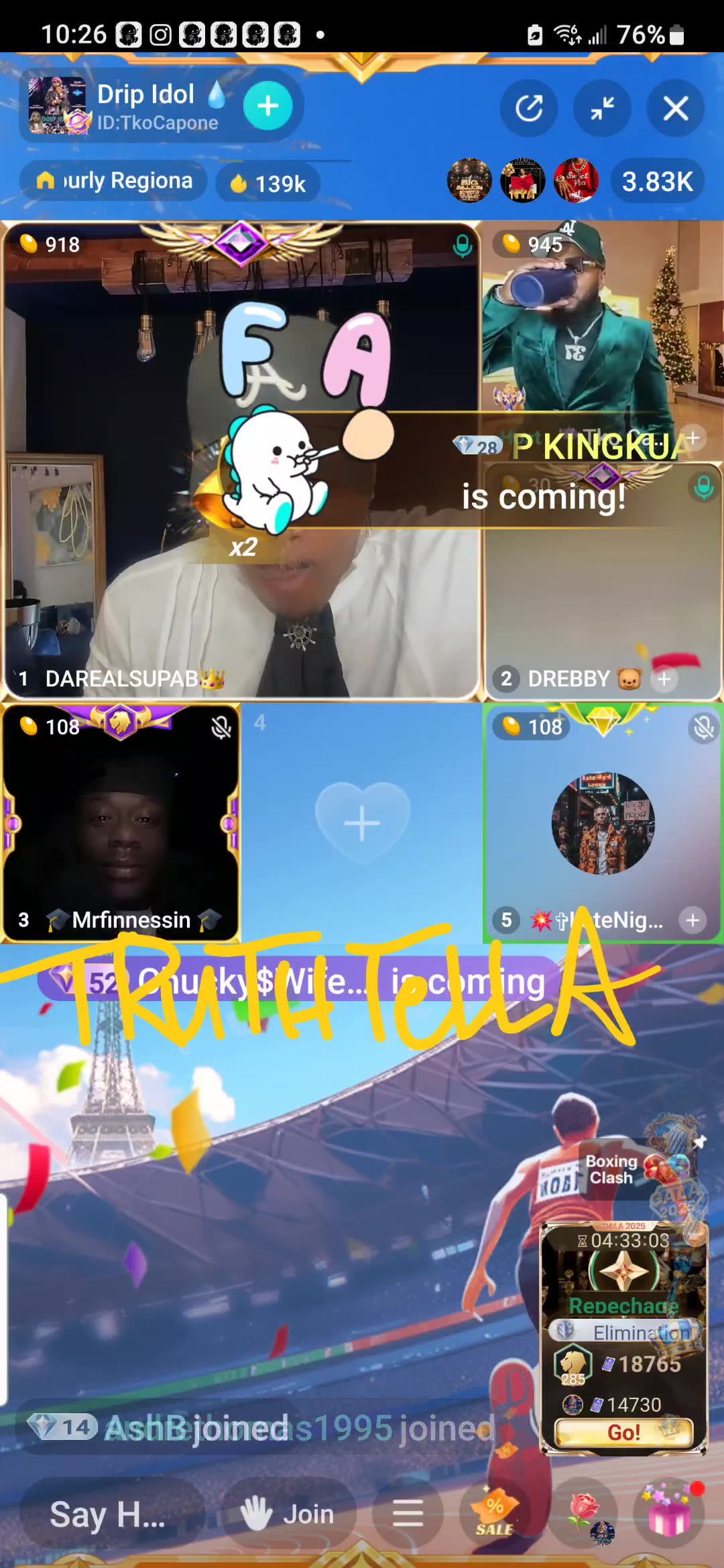 21BADBITCH POPS OUT WITH DAREALSUPABIHH FOR DRIP IDOL🔥🔥🔥