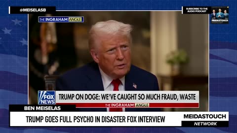 Trump GOES FULL PSYCHO in DISASTER Fox Interview