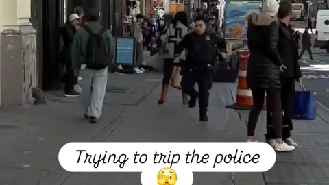😂👮‍♂️ She TRIES To Trip A Cop! Instant Regret | FunFM