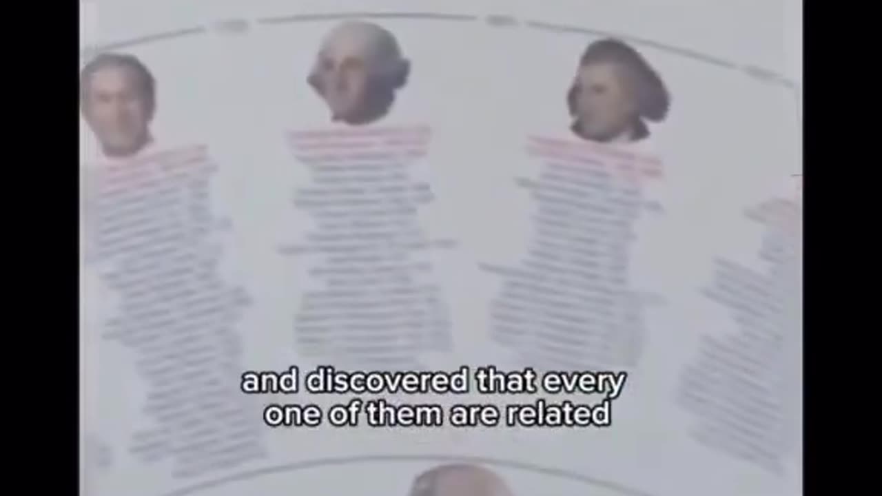 No way are all US Presidents bar one related to one another