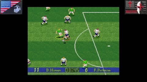 90 Minutes: European Prime Goal (SNES - 1995) [EU Version of "Jリーグ・サッカー: プライム・ゴール3"]
