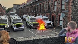 Homes, cars set ablaze in Northern Ireland during protests