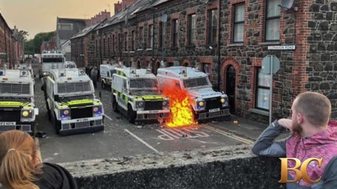 Homes, cars set ablaze in Northern Ireland during protests