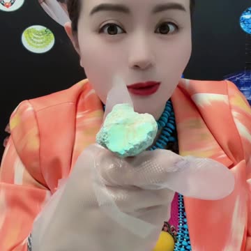 20250810-10 Natural Original Turquoise Rough material Lock Green Dream