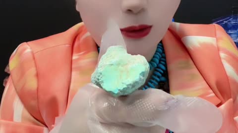 20250810-10 Natural Original Turquoise Rough material Lock Green Dream