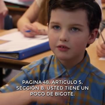 Niño genio le enseña a su clase y su profesor 😱 | #cinehydra #cineenespanol #peliculas #sheldon #esc