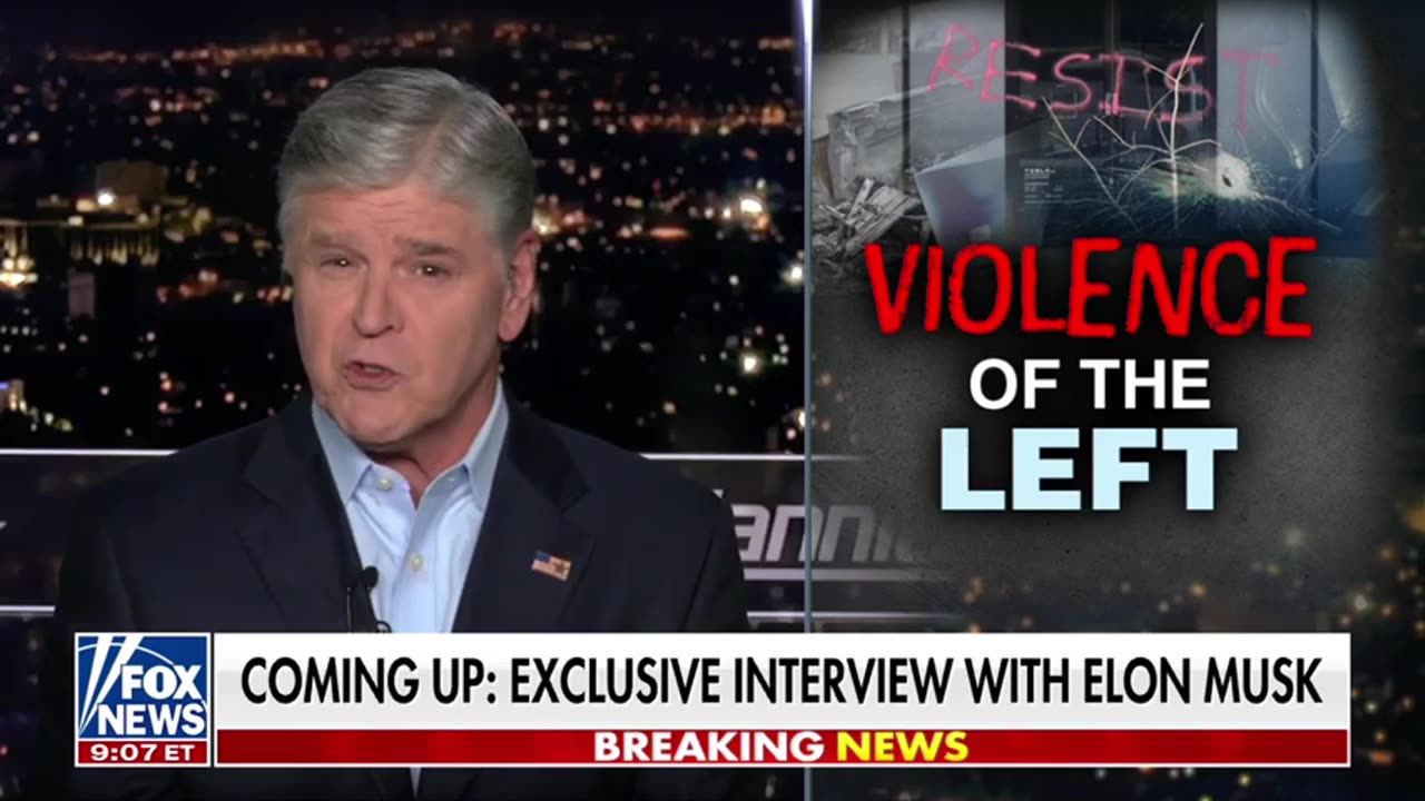 Hannity: The Violence of the Left