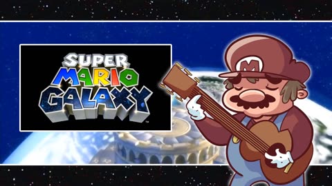 Staff Roll (Super Mario Galaxy) - Mario Series for Guitar (GilvaSunner)