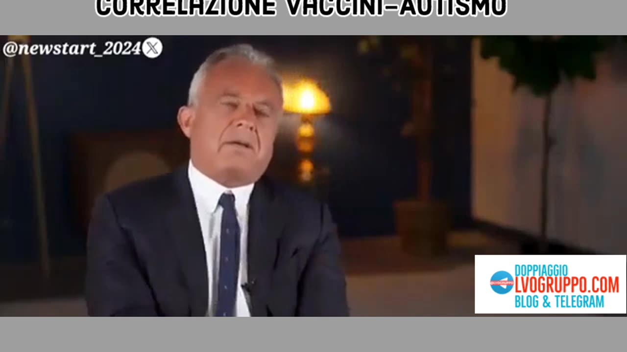 🔴 RFK Jr.: L'autismo è causato dai vaccini‼️ DUB/ITA