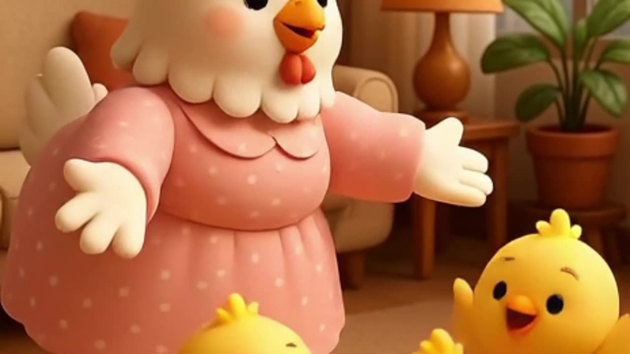 Chicken's Family | Fun | Cartoon | ToonyWorldAi