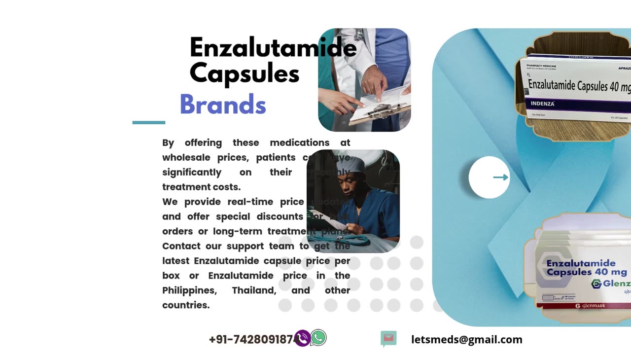 Enzalutamide Capsules Price Online Philippines