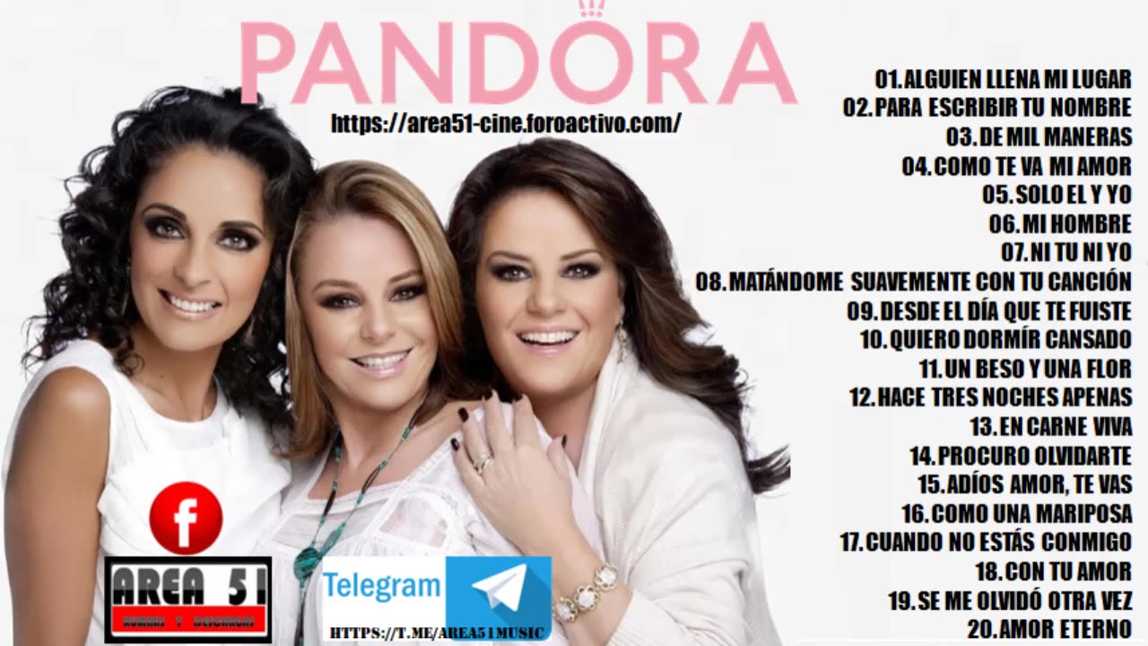PANDORA - GRANDES EXITOS