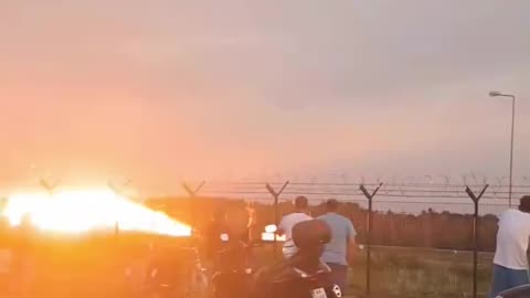 Polish Air Force Tiger Demo Team F16 Crash