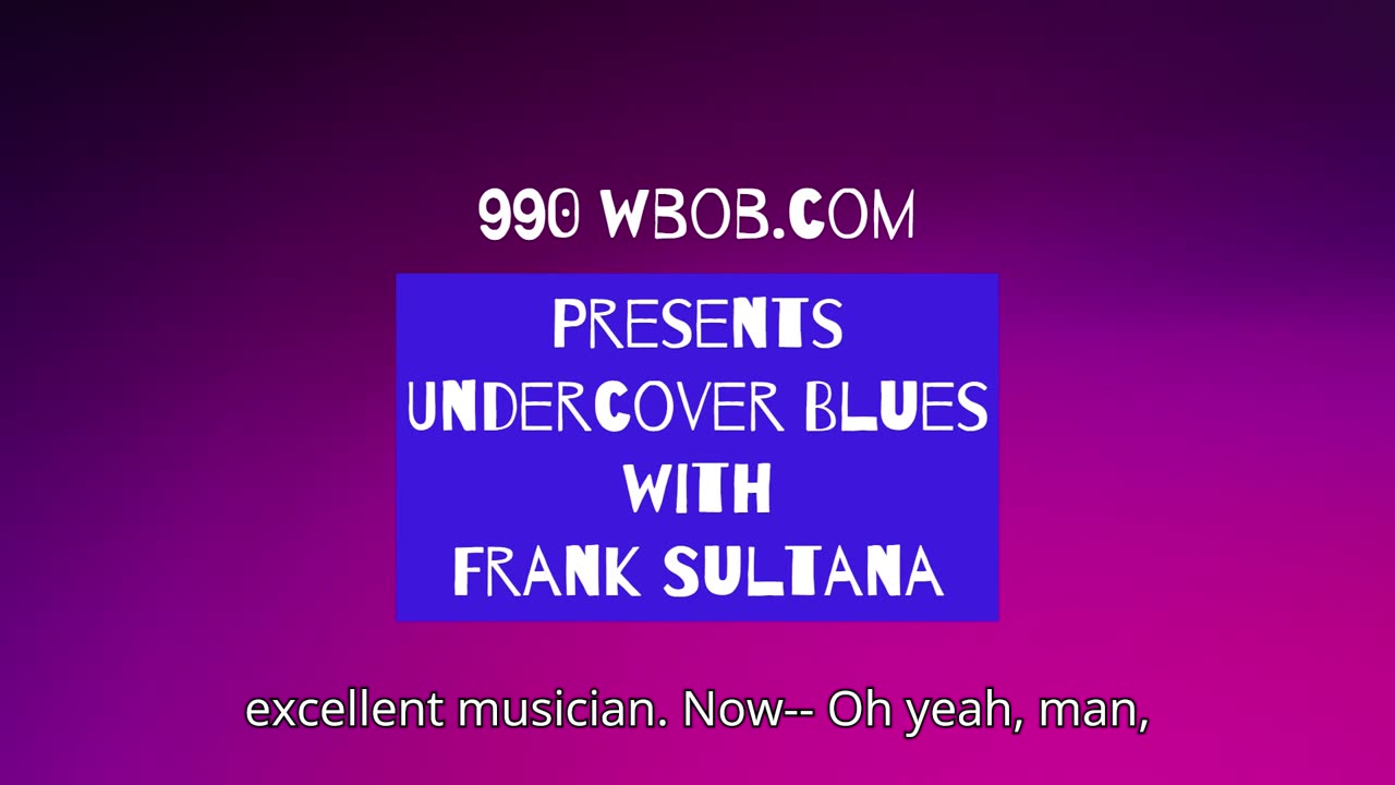 Undercover Blues Interview with Frank Sultana & Chuck "Bulldog" Finley