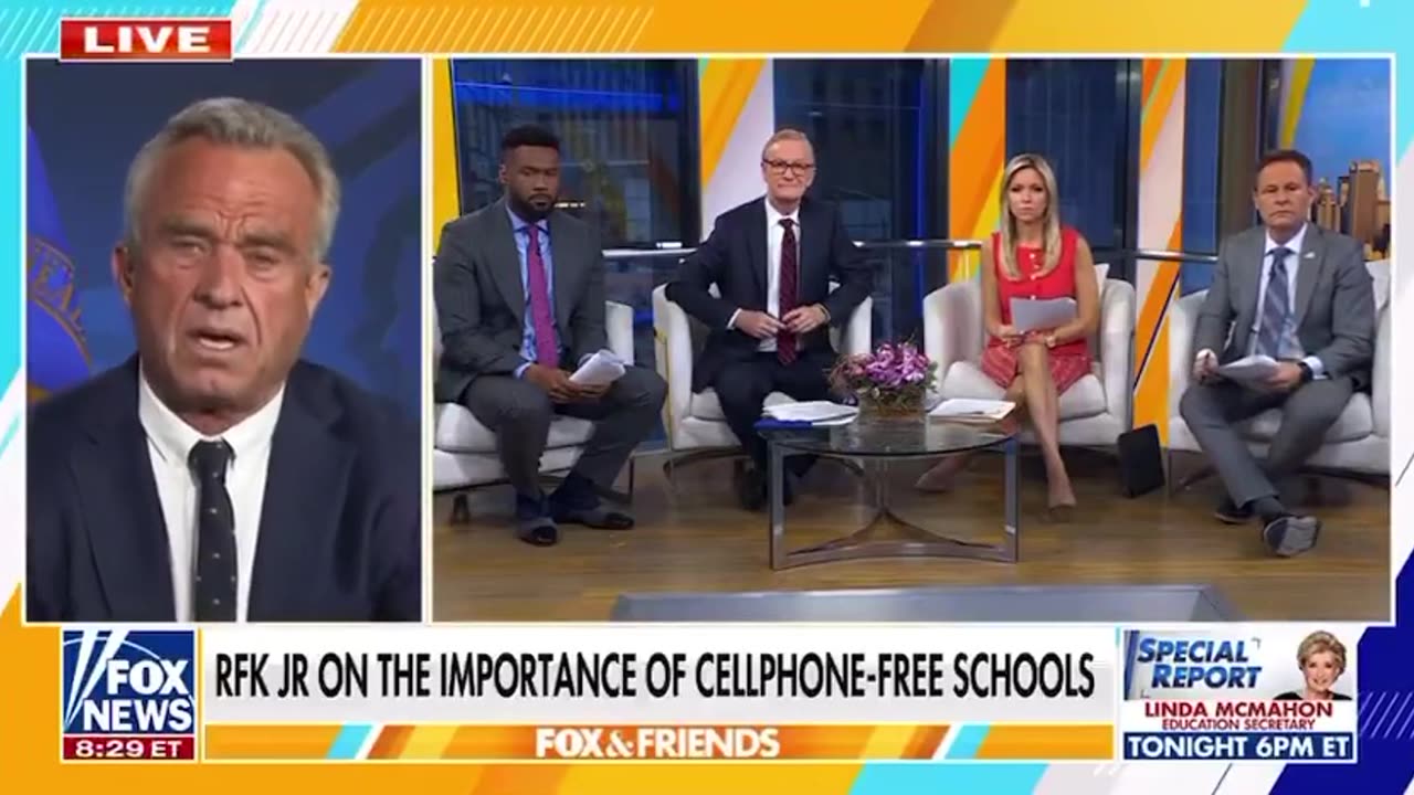 RFK Jr. says he will work with states to ban cell phones from schools