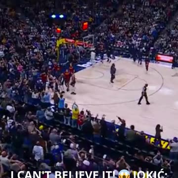 I CAN'T BELIEVE IT! 😱 JOKIĆ: BUZZER BEATER FROM THE MID-FIELD!