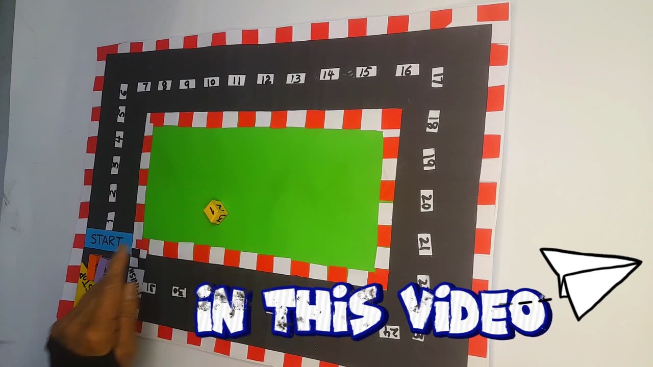 I Invented a New Paper Car Racing Board Game | DIY Paper Game Idea
