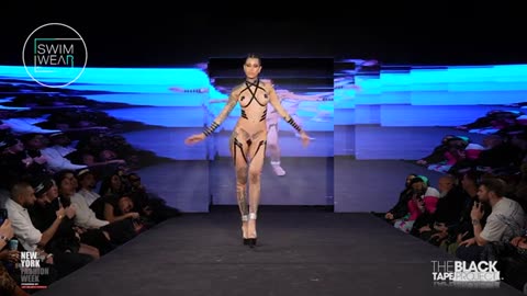 MILENA FOX x BLACK TAPE PROJECT New York Art Hearts Fall 2024 - 4K Slow Motion