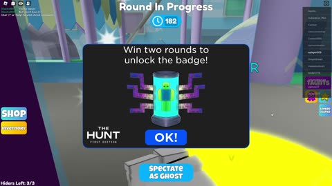 Roblox hide and seek the hunt