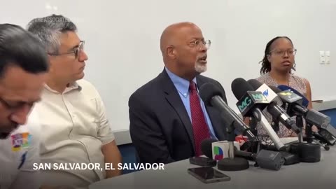 Rep. Glenn Ivey (D-Md.) was denied access to meet Salvadorian national Kilmar Abrego Garcia