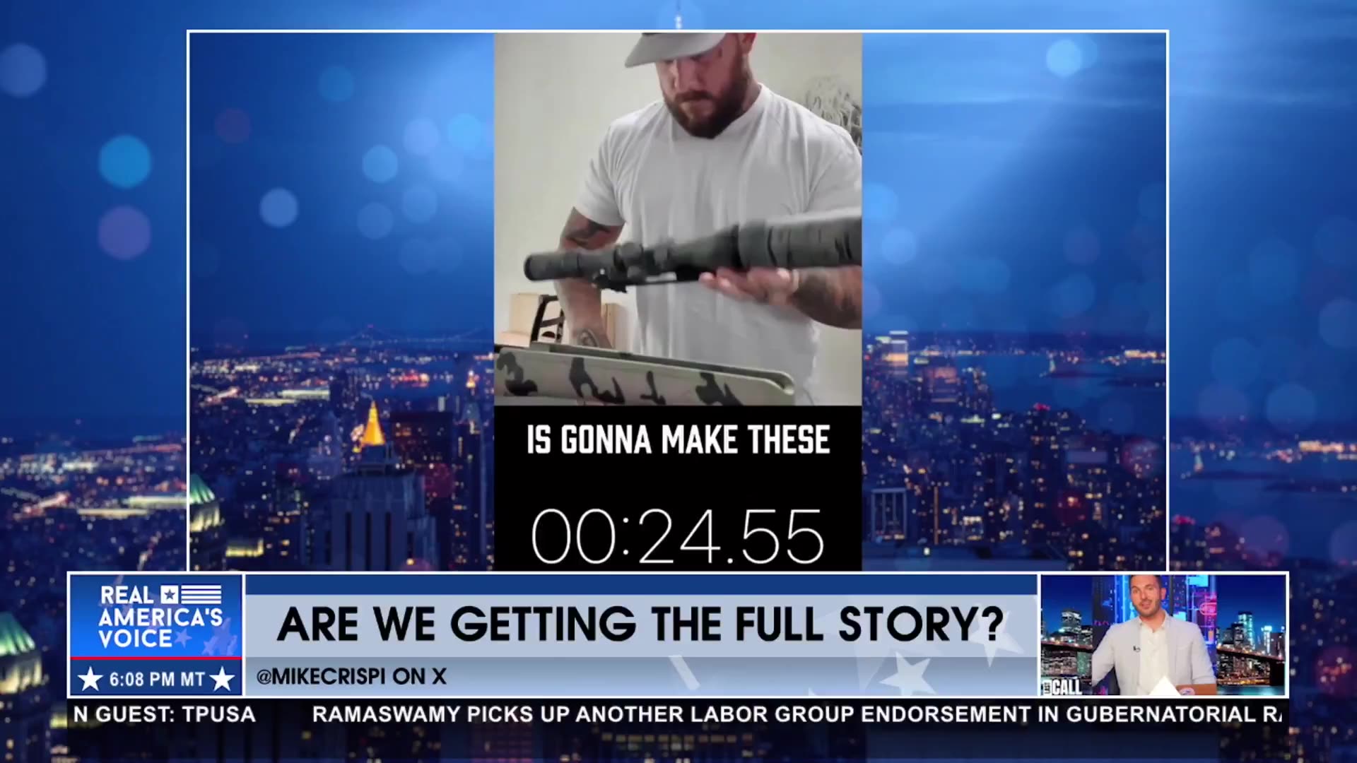 EXPERT WEIGHS IN ON ROOFTOP SHOOTER RIFLE ASSEMBLY: "IT DOESNT FIT"