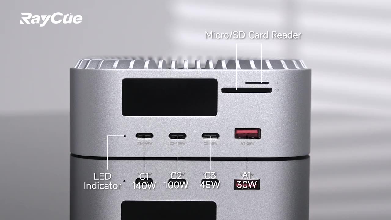 ORICO CyberData AI-powered NAS with GPU Dock & RAID Cabinet
