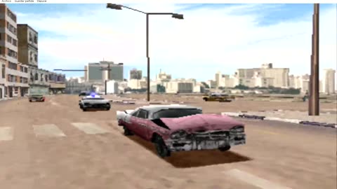 High speed chase of a 1958 Dodge Coronet car in Havana Cuba in the game Driver 2 - Part 7