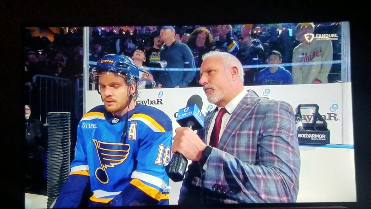 PIT vs STL - Blues Win in OT 5-4