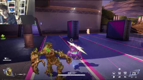 Outtake #3,130 Of The Tutorial For How To Activate Groot's Furious Flora Ability In Marvel Rivals