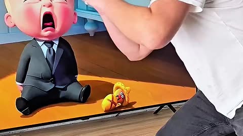 Baby Boss in shock