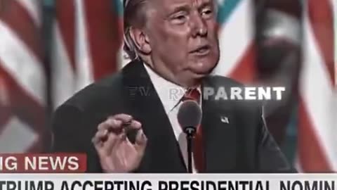 "I AM YOUR VOICE." — President Donald Trump