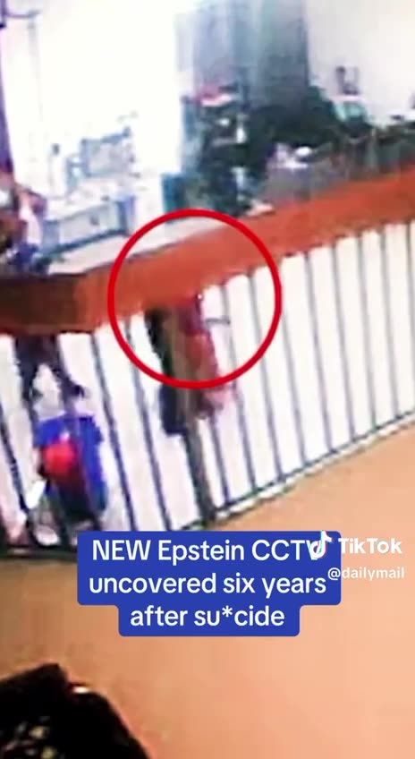 Trump Officials Release the Last Video of Epstein Alive [CCTV Footage]