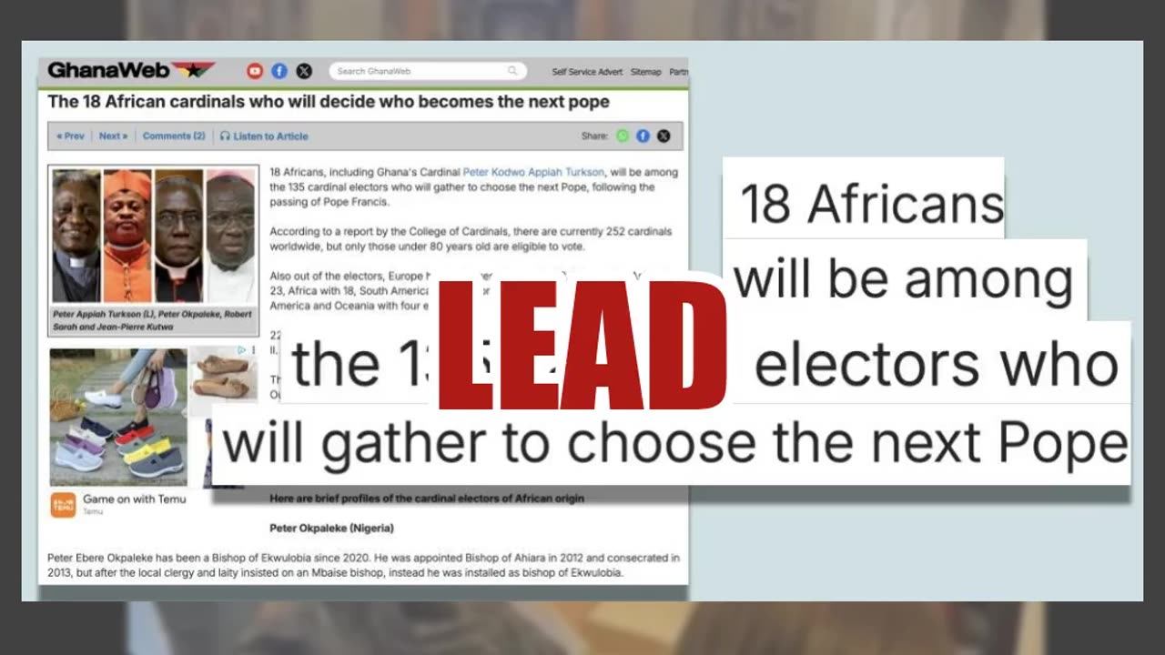 Fact Check: Video Does NOT Show Africans Denied Entry Into St. Peter's Basilica To View Pope's Body