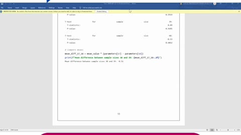 Student Work(Assessment)| DLMDSAS011 Assessment: Statistical Modeling & Visualization work Video |IU