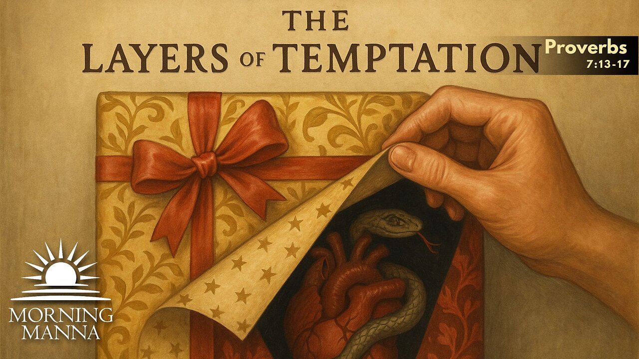 Morning Manna - July 24, 2025 - Proverbs 7:13-17 - The Layers of Temptation