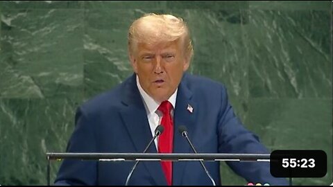 President Trump's address to the 80th session of the UN's Generally Assembly