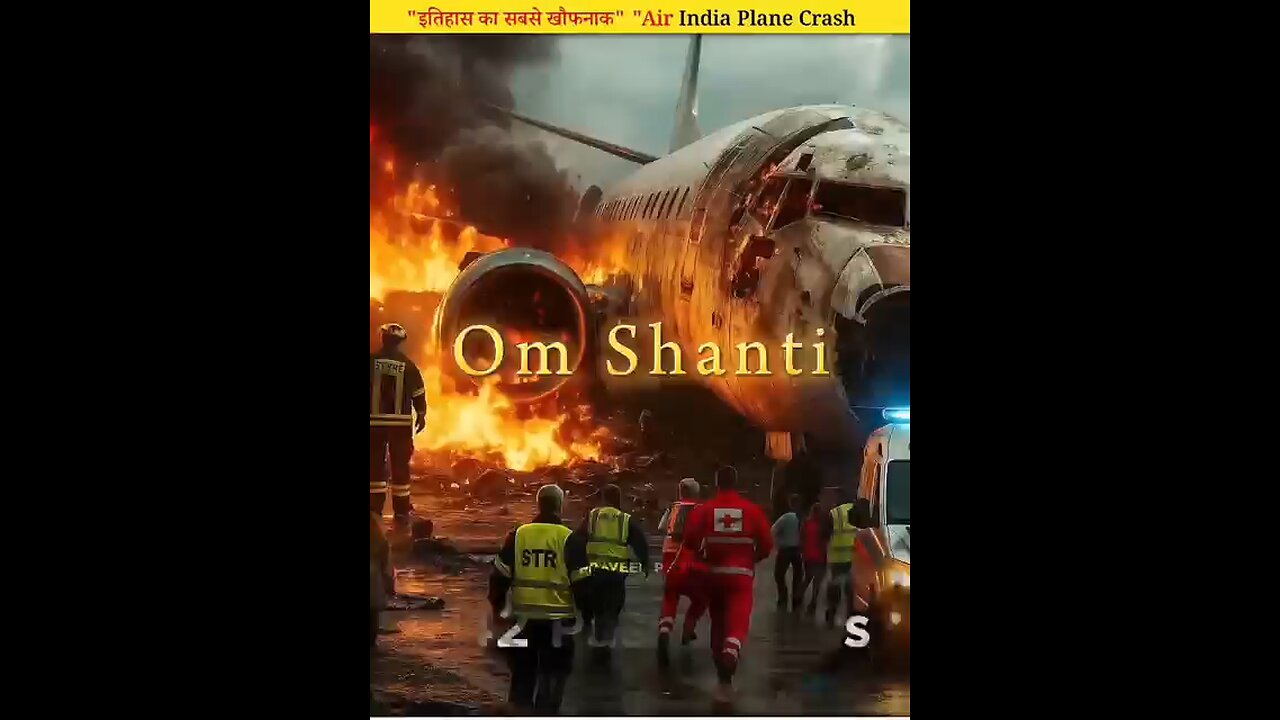 indian plane crash 😲