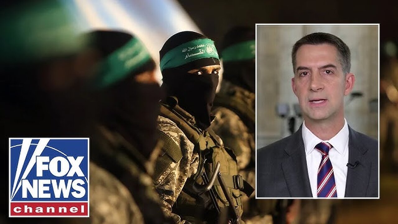 Hamas counts on international media to do its 'dirty work' for them, says Sen Tom Cotton