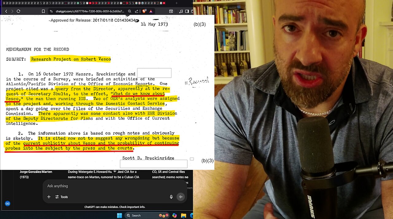 Epstein: DOJ Hasn't Even Asked CIA For A Name Trace?