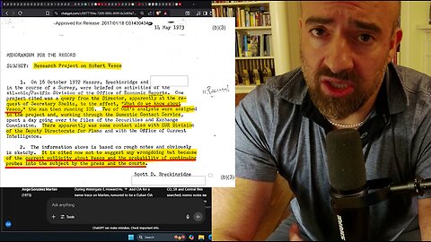 Epstein: DOJ Hasn't Even Asked CIA For A Name Trace?