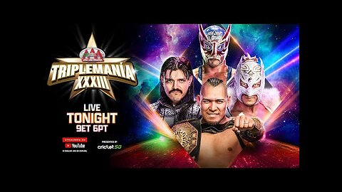 Vikingo vs. Dominik Mysterio vs. Dragon Lee vs. El Grande Americano Triplemanía XXXIII Hype Package