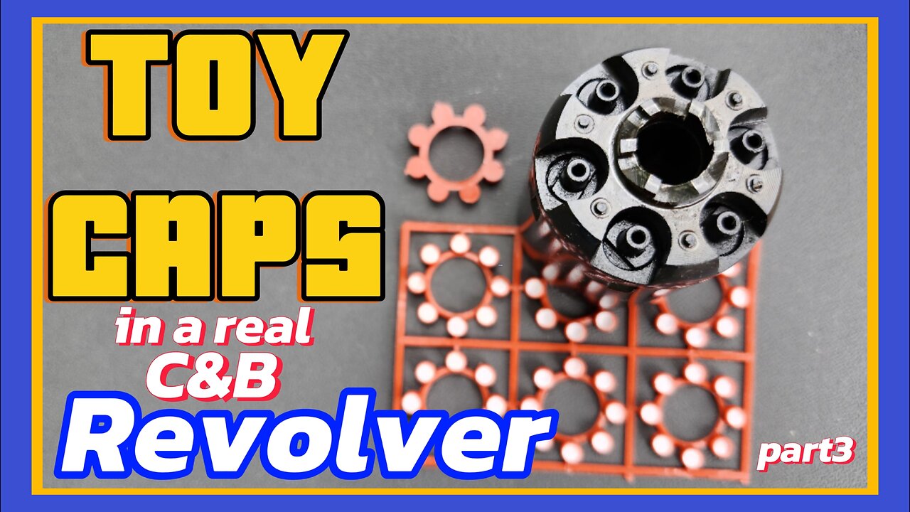 Will Toy Caps work in a real Cap and Ball Revolver? Part 3