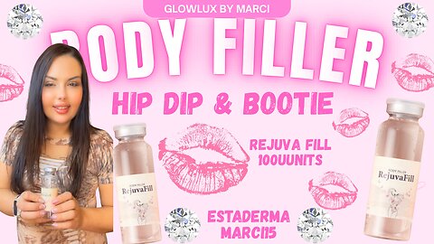 LETS FILL MY HIP DIPS & SIDE BUTT w/ ESTADERMA’s REJUVA FILL