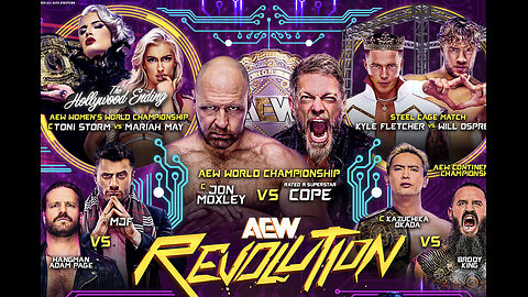 🔴The Iconoclastic Wrestling Podcast 3/14/25 - AEW Revolution Review #wwe #aew #podcast #wrestling