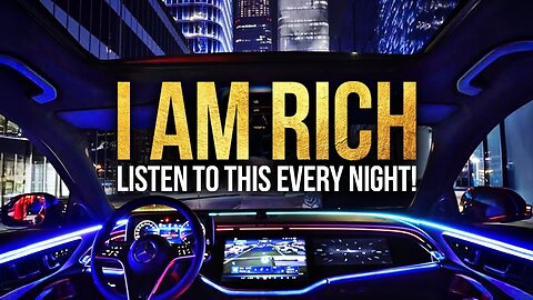 "I AM WEALTHY" Money Affirmations For Success, Health & Wealth
