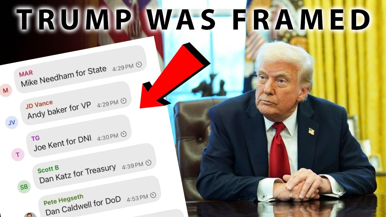 Leaked War Plans: Donald Trump Was FRAMED!!