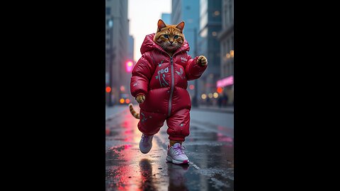 Adidas Future Icons Lookbook | Chubby Cat Redefines Luxury Streetwear