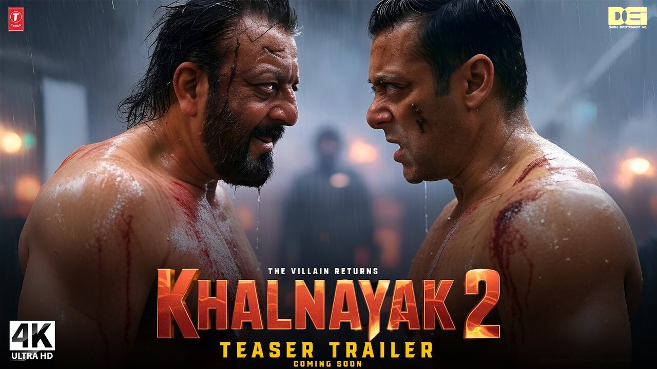Khalnayak 2 : Official Trailer | Sanjay Dutt | Salman Khan | Madhuri Dixit | new movies trailer 2025